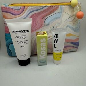 Kosas Koyal Beauty Gloss Moderne Mix Makeup Bag